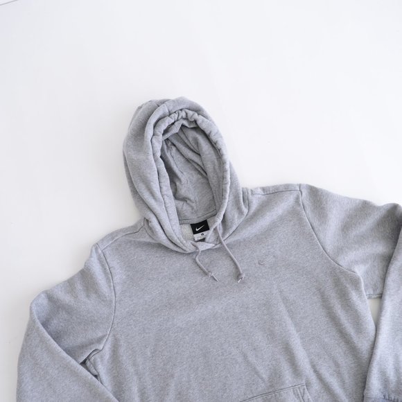 Nike Grey Hoodie/ Bunny Hug Long Sleeve with Kangaroo Pocket Grey - Picture 7 of 13